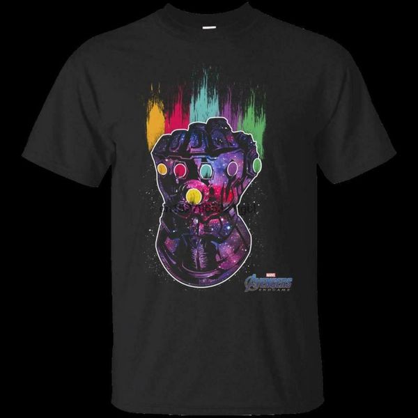 

мужские танос end game movie momics мировой войны т-shirt, White;black