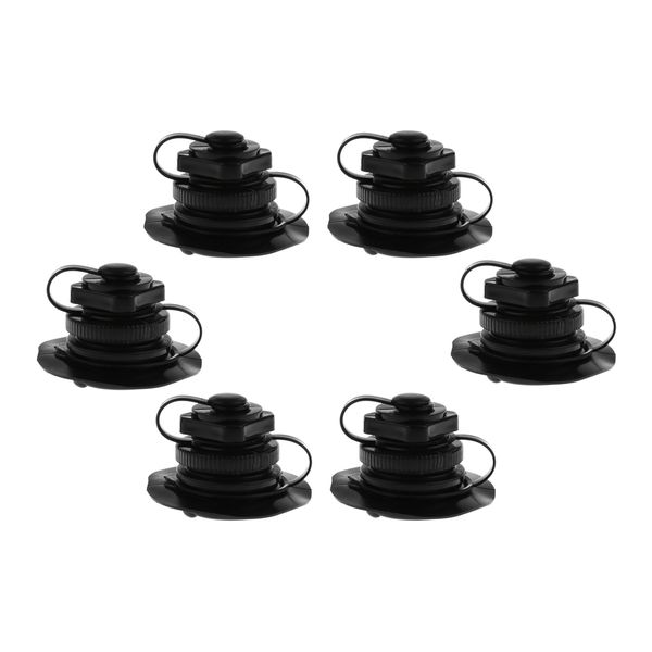 

6 pieces durable air plug cap replacement for inflatable boat mattress