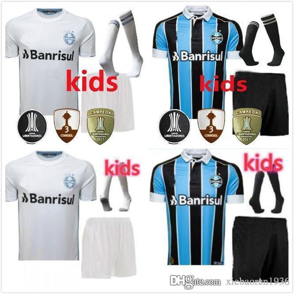 

2019 2020 gremio home away kid kannemann occer jer ey 19 20 gremio blue geromel luan everton football hirt thailand