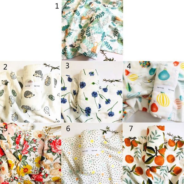 

muslin cotton baby swaddles soft newborn blankets bath gauze infant wrap sleepsack stroller cover play mat