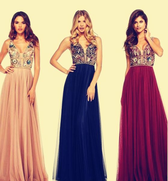 

yousef bohemian dresses summer v-neck chiffon empire floor-lengthn sleeveless zipper pleated peari rhinestone lace, Black;pink