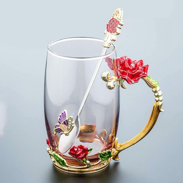 

enamel glass water bottle household set beer mug with mug gift