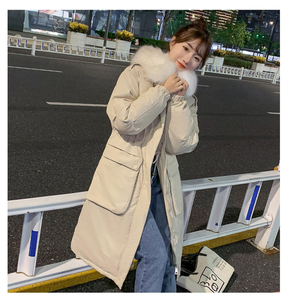 

2019 winter new arrival cotton jacket women loose clothing outerwear quality fashion style winter casual streetwear overcoat, Black