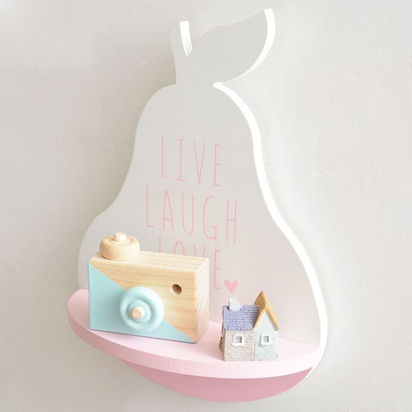 

small fresh creative fruit shelf shelf home office wall decoration 020 y