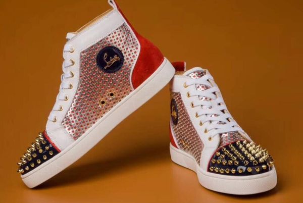 

Chri tian bottom louboutin cl neaker red bottom hoe low cut hoe for men and women hoe party wedding cry tal leather neaker z1