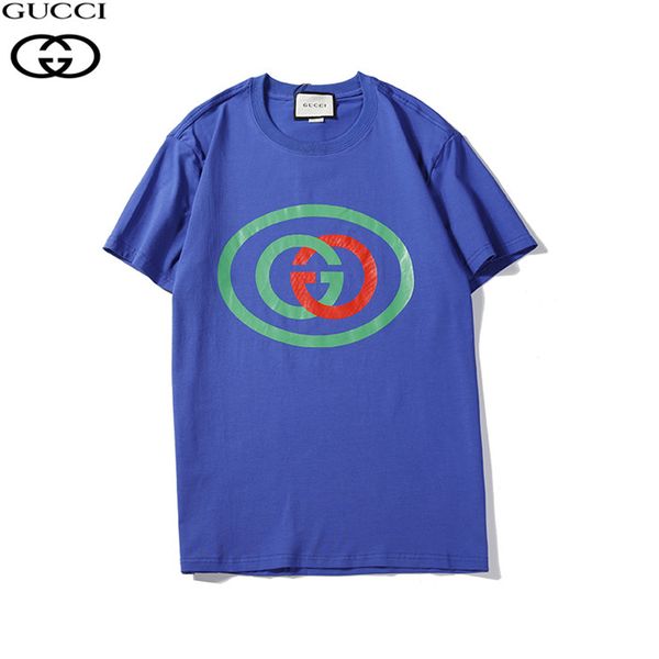 

men's and women's t-shirt short-sleeved summer short-sleeved t-shirt embroidery round neck casual shirt 10, White