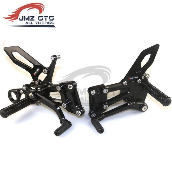 

moto-tron motorcycle cnc adjustable rear set rearsets footrest foot rest for s1000rr 2010-2014 / s1000r 2011-2016