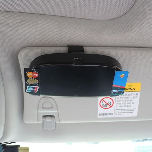 

jameo auto car styling sun visor glasses holder card holders box for focus 2 3 4 fiesta kuga escape fusion mondeo ecosport