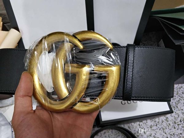 

diamond belts woan belt mens woman branded smooth buckle g letter belts width 3.8cm 2 colors with box, Black;brown