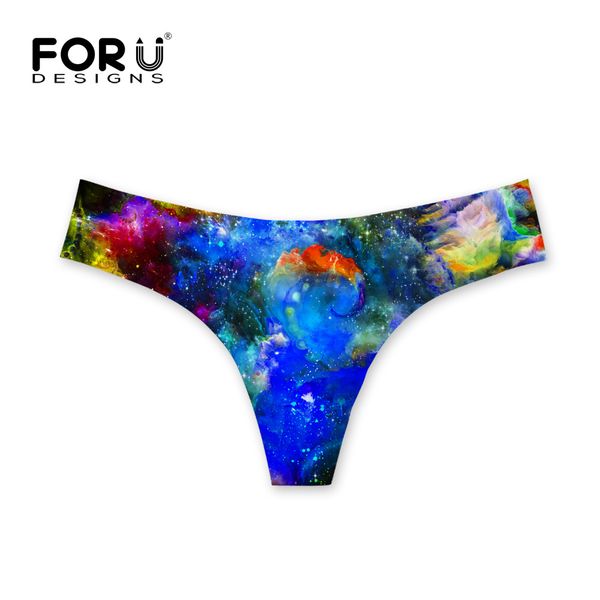 

forudesigns g-string thong swimsuit bikini bottoms space galaxy 3d printing womens swimming shorts swimwear shorts women