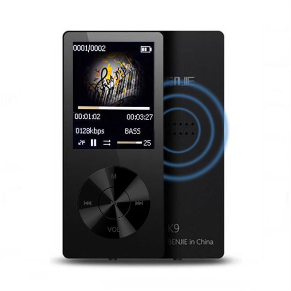

2019 benjie speaker mp3 player 1.8 inch screen lossless music player with fm radio,e-book,support tf card up to 64g