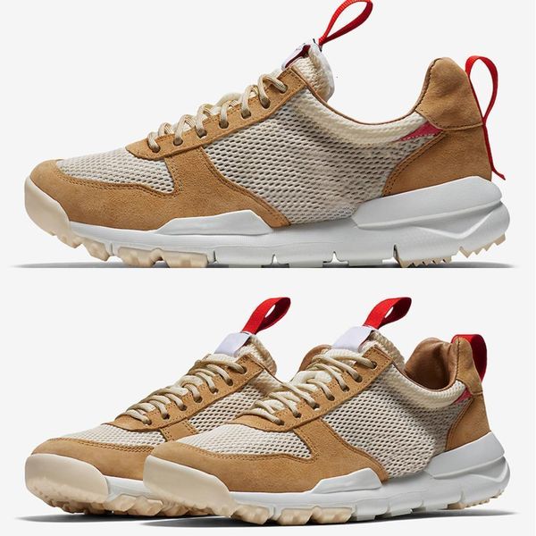 

authentic tom sachs x mars yard 2 .0 ts men women casual shoes natural sport red maple joint limited sneakers sports aa2261 -100, Black