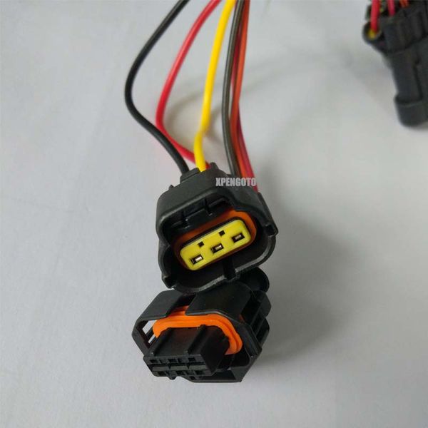 

for for denso pressure adapter cable kit common rail test bench rail pressure sensor lines plug kit