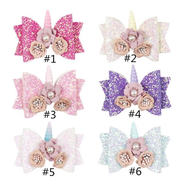 

10 pcs/lot , 3 inch selling new candy color onion glitter tuxedo bow children with hairpin hair accessories, Slivery;white