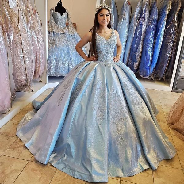 

кружева бальное платье из бисера урожай sexy quinceanera платья v-образным вырезом бальное платье атласная вечер партии сладкие 16 пром плат, Blue;red