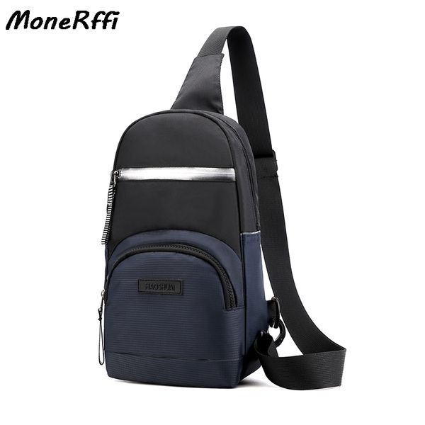 

мужчины женщины водонепроницаемые сумки мода открытый crossbody сумка с интерфейсом мода спортивные пакеты противоугонные мужчины грудь сумк