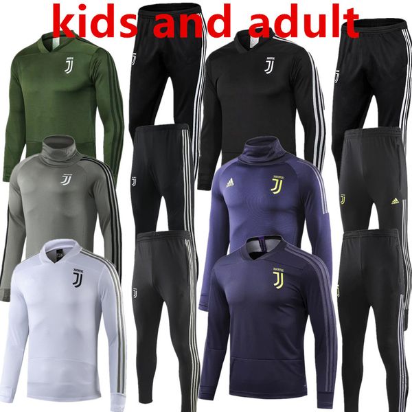 

Детский и взрослый спортивный костюм Juventus soccer MARCHISIO RONALDO Спортивные костюмы куртк
