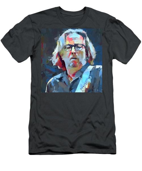 

eric clapton portrait 2 men's t-shirt
