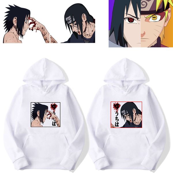 

boruto sasuke hoodie men 3d hooded akatsuki uchiha itach cosplay costume women kakashi hoodies sweatshirts capucha, Black