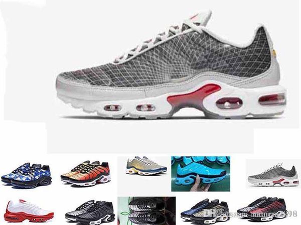 

Дешевые высокого качества 2019 TN Плюс Tangerine мята Виноградный Вольт Гипер-Фиолетовые кроссовки мужчины на открытом воздухе спорт повседневная обувь размер eur40-46