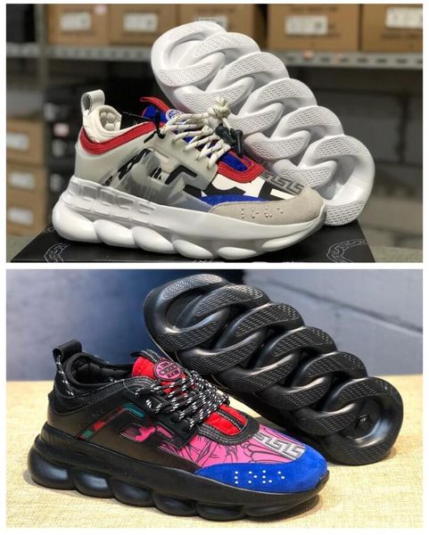 

2019 chain reaction neaker male men brand luxury de igner hoe female women port trainer running ca ual fa hion hoe neaker