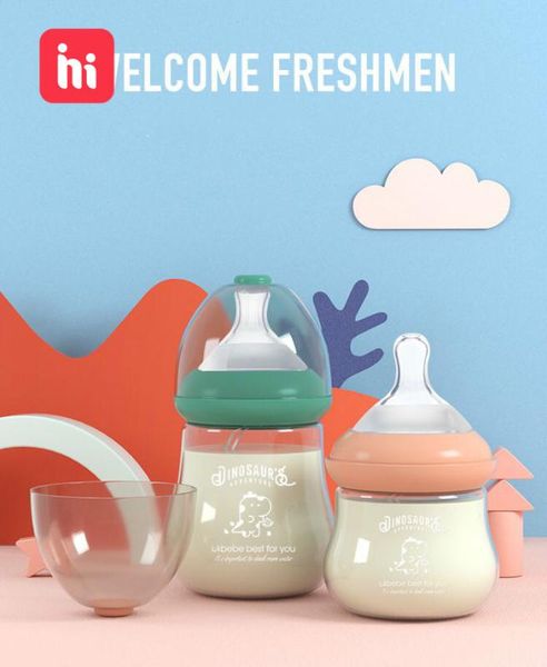 

cute baby bottle newborn special small bottle mini cute glass angel baby water for kids