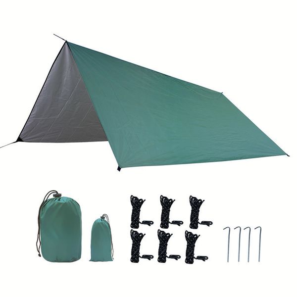 

solid moisture-proof canopy awning beach sun protection outdoor camping tent mat