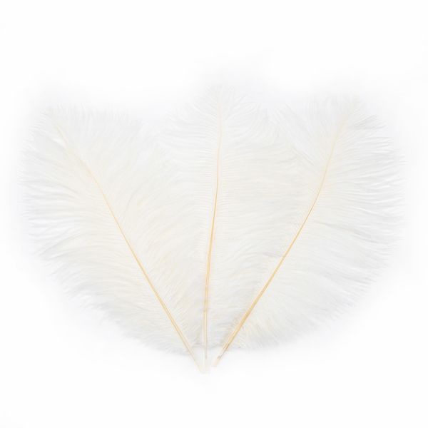 

перо страуса white party украшения us на складе