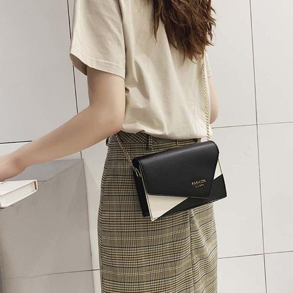 

mini leather crossbody bags women 2020 travel handbag new small square bag fashion chain shoulder bag casual messenger @9