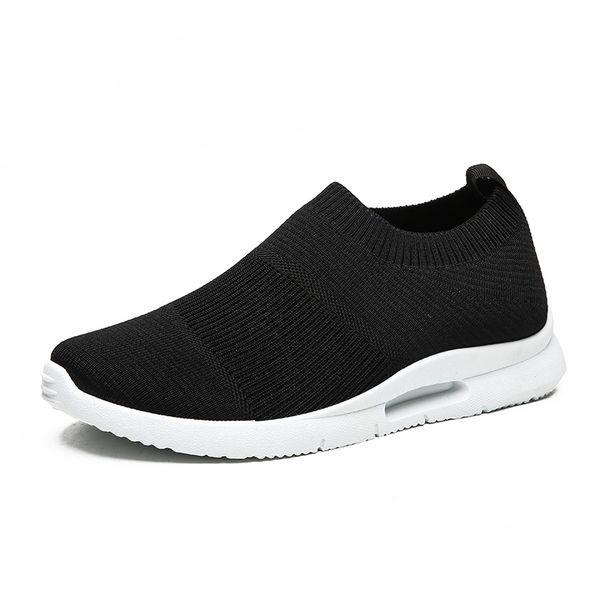 

2020 топ стиль причинная обуви человек женщина белый черный кроссовки sneaker мода обувь на открытом воздухе бег ходьба размер drop shipping, Black