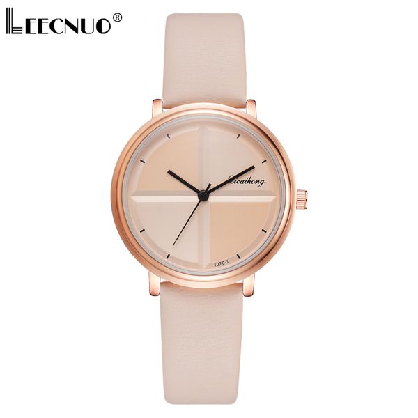

leecnuo exquisite simple style women watches small fashion quartz ladies watch brand elegant girl bracelet watch luxury, Slivery;brown