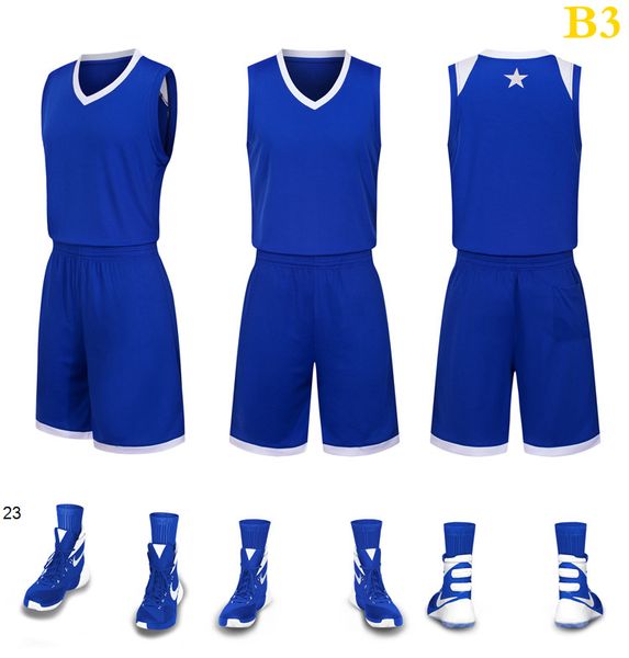 

2019 mens new blank edition basketball jerseys custom name custom number size s-xxxl green white black blue 54g2, Black;red