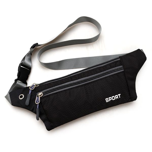 

waterproof sport waist pack for men women nylon fanny pack bum bag hip money belt travel running mobile phone bags