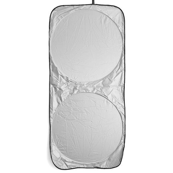 

fancy folding jumbo front car auto visor windshield block cover
