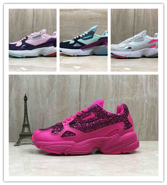 

2019 новый falcon w женщины кроссовки для высокого качества женская обувь роскошные дизайнерские кроссовки оригиналы бег на открытом воздухе, Black