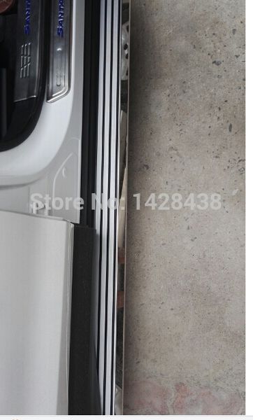 

hyudnai santa fe 2007-2012 step bar running side board silver