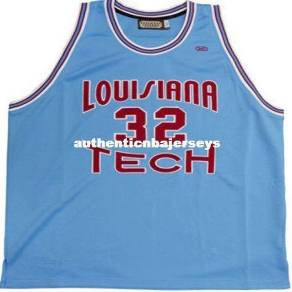 

#32 karl malone jerseys ,louisiana tech bulldogs blue college basketball jersey size xxs-6xl karl malone basketball jersey, Gray