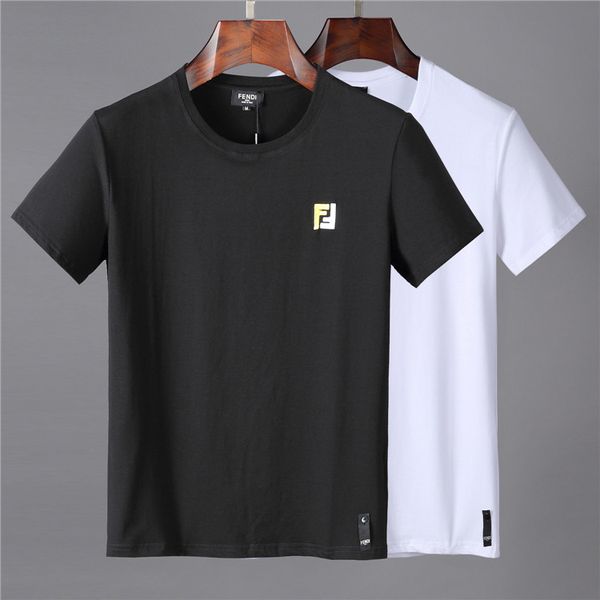 

famous mens designers t shirt polos men women letter print short sleeve fashion mens stylist casual round neck tees size lol, White;black