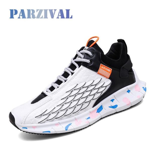 

parzival running shoes for men 2020 spring autumn comfortable anti slip light weight male shoes outdoor walking sneakers, Black