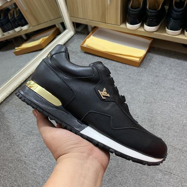 

2021-2020g new luxury design printed frosted rubber sole sneakers all -match fashion mens casual shoes mens banquet shoes size, Black