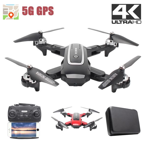 

5g gps rc drone with4k dual hd камера wifi fpv оптического потока 1080p широкоугольный складная quadcopter mini дрон professional drone