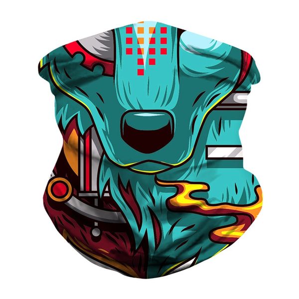 

бандана женщины мужчины флаг цифровой печатный многофункциональность бесшовная sacrf quick dry зонт sweatband hairband велоспорт шеи шарф, White;black