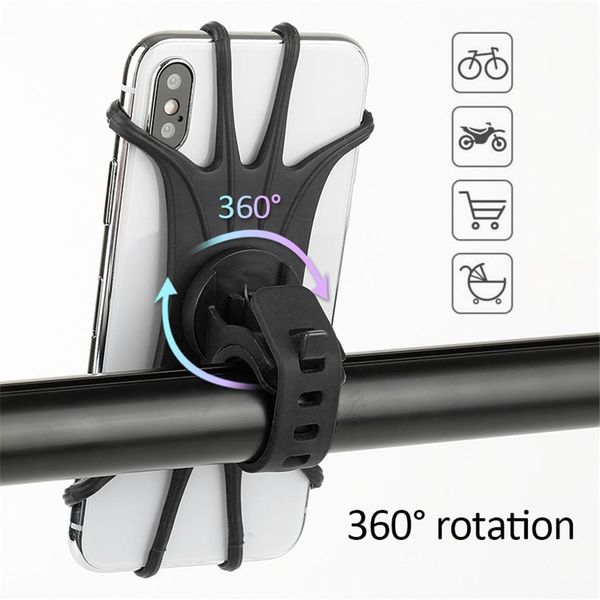 

new arrived phone holder universal motorcycle mobile phone holder bike handlebar stand bracket for smart phone zlstore007 kpllj