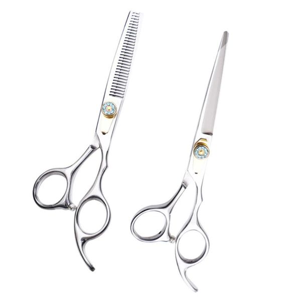 

hair scissors 2pcs stainless steel haircut hairdressing shears for barbershop home