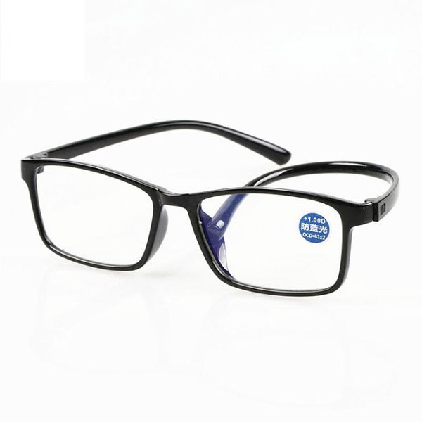 

tr90 reading glasses presbyopic anti blue frame for men women 1+1.5 +2.0 +2.5 +3.0 +3.5 +4.0, White;black
