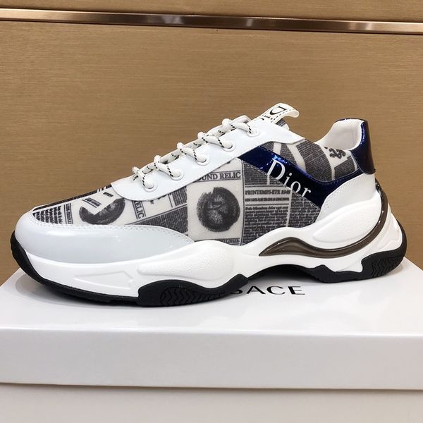 

2020 o2 leather lace-up fashion casual mens luxury designer shoes classic mesh ventilation shoes mens sneakers original box, Black