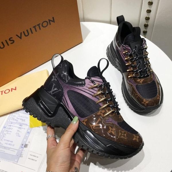 

061 new designer luxury women's casual fashion shoes, women's outdoor casual shoes, high-quality materials, with original box, Black
