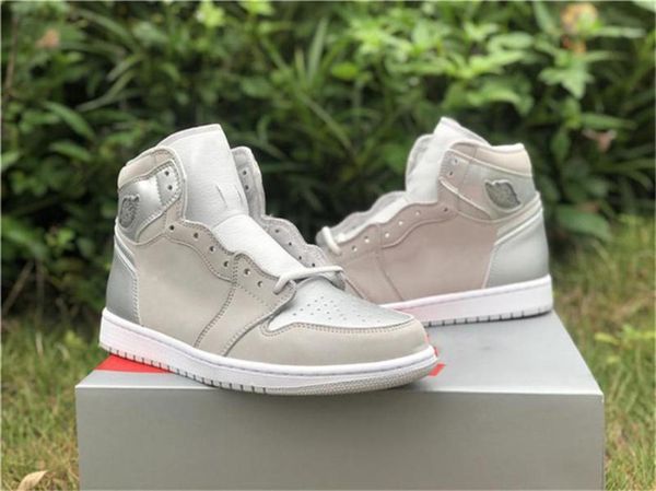 

2020 authentic 1 high og japan 2001 2020 co.jp basketball shoes neutral grey white metallic silver 1s outdoor shoes size 7-13
