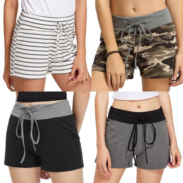 

korean woolen shorts woman autumn and summer 2020 new pattern other degree of tightness all-match thin rendering and#3981, White;black