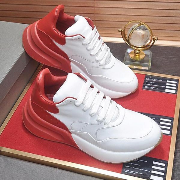 

новое прибытие крупногабаритные runner мужская обувь открытый walking манера schuhe тип люкс низкий top мода классический скейтбординг повсе, Black